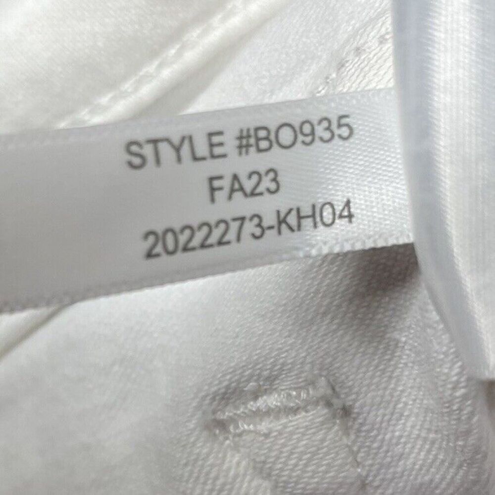 J.CREW Skinny Jeans Women 27 Petite Crisp White 9" Mid-Rise Stretch BO935 - Picture 12 of 12